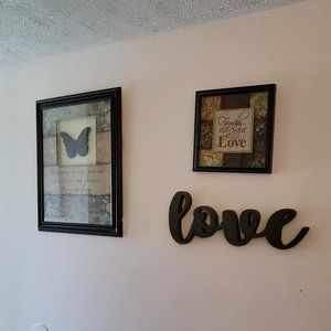 3 pc. wall decor